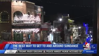 Tips to help you get around Park City during the Sundance Film Festival (11 a.m.)