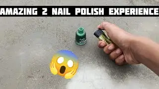 😯 2 Crazy Nail Polish💅 Science Tricks You MUST Try || Nail Polish ke sath 2 amazing experiment 🔥