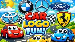Guess the Car Logo 🚗 | Fun Car Logos for Kids | Easy & Educational