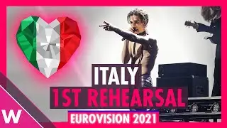Italy First Rehearsal: M&aring;neskin 