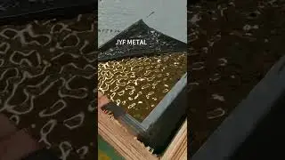 Shiny Gold Stainless Steel Water Ripple Sheets  #manufacturer  #stainlesssteel #interiordesign