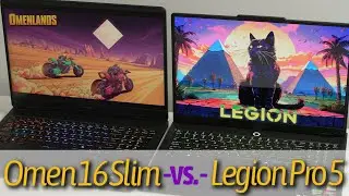 Обзор игровых ноутбуков MVP | HP Omen 16 Slim против Lenovo Legion Pro 5