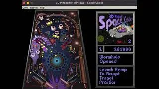 Attempting A Really High Score In 3D Space Cadet Pin Ball