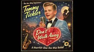 Don’t Walk Away – Classic 1950s Doo-Wop Ballad | Tommy Tickler
