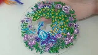 DP - Avis & R&eacute;alisation Suspension Paon #petitmoispetitsprojets  Diamond Painting  Gudfel