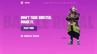 How To Make A Animated Website | HTML CSS & Javascript | Fortnite Landing Page