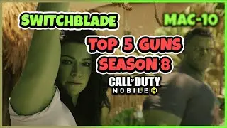 Top 5 Guns in COD Mobile Season 8 Multiplayer!