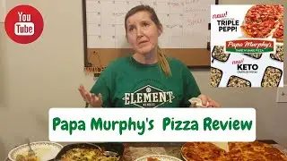 Food Review!! Papa Murphy's new Keto Crustless Pizza and Triple Pepp!eroni