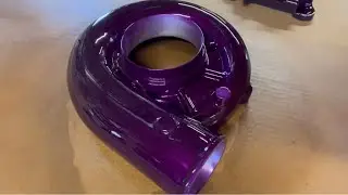 Покраска некоторых деталей анодированными красками #spraypaintart#diy#supercharger#valvecover#dup...