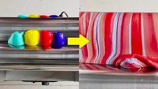 What color will it be if cyan, yellow, red, and dark blue are mixed together?