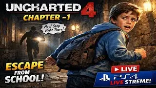 LIVE 🔴 The Lure Of Adventure Chapter-1 Uncharted 4