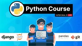 Python Course - Basics To Advances With 10 Projects!