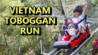 Super Fast Vietnam Waterfall Toboggan Run
