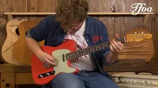 Fender Custom LTD 63 Telecaster NAMM Edition Fiesta Red played by Milo Groenhuijzen | Demo @ TFOA