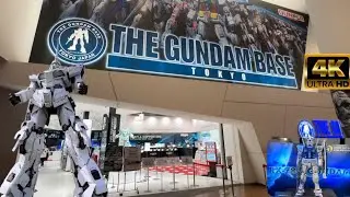 THE ONE and THE BIGGEST GUNDAM BASE IN TOKYO | THE GUNDAM BASE TOKYO ODAIBA JAPAN