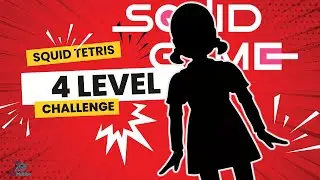 🦑 SQUID GAME x 🧩 Human Tetris Challenge!  IMMERSIVE WARM UP 🔥