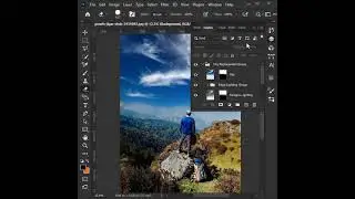 Sky replacement in photoshop