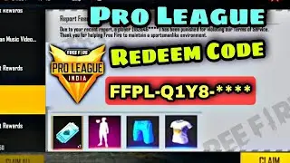 FREE FIRE 1 JUNE REDEEM CODE|FREE FIRE PRO LEAGUE REDEEM CODE|FREE FIRE TODAY REDEEM CODE|CODE TODAY