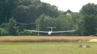 Schleicher ASW-19 &Uuml;berflug