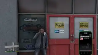 Calling the cops on the gun clerk in GTA 5!!