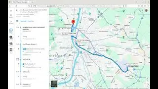 From Airport to &Oacute;buda International Member Dormitory #&oacute;buda
