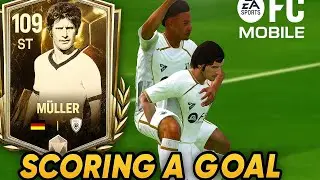 109 Gerd M&uuml;ller Scores a LEGENDARY Goal 🔥 | FC Mobile 2025 Gameplay Highlights