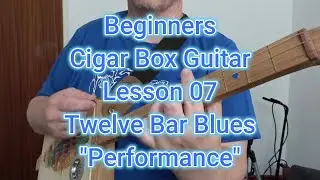 #Cigar #Box #Guitar #Twelve #Bar #Blues #beginners #lesson 06. #Blackpool #Music #School