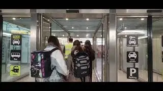 Rome, ITALY : Rome Airport. FCO FEB 2025