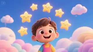 Counting Stars with Baby Bunny | Sweet Counting Song for Kids | Fun Learning Nursery Rhyme
