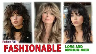 30 Inspiring Layered Hairstyles for Medium to Long Hair 2025.Cascade.Shaggy