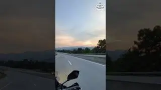 Senja di 📌 Central Spine Road (CSR) Raub - Bentong, Pahang Darul Makmur 🇲🇾 #pahang #ride