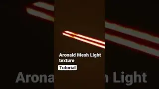 Arnold Mesh light Textures