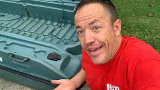 Pelican Bass Raider 10E - Installing a flush mounted rod holder on my PBR Special