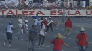 Cuba's May Day celebration interrupted by protester