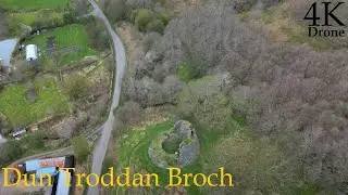 Dun Troddan Broch, Glenelg - DJI MINI3 Pro 4K - April 2023