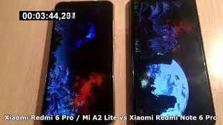 Xiaomi Redmi 6 Pro Mi A2 Lite vs Xiaomi Redmi Note 6 Pro Тест производительности AnTuTu Benchmark