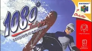1080&deg; Snowboarding Nintendo 64 (N64) PAL Gameplay