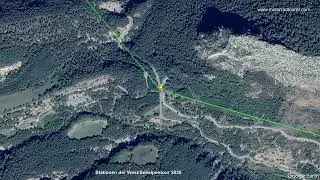 Motorradtourer - Google Animation der West/Seealpentour im September