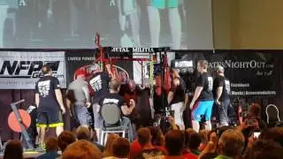 Eric Lilliebridge 1,052lbs/477.5kg squat world record @308lbs July 16, 2016
