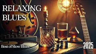 Timeless Relaxing Blues | Soulful Evening Blues Collection | Whiskey & Guitar Blues for Relaxation