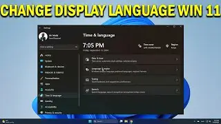How To Change Display Language in Windows 11 - Quick Fix
