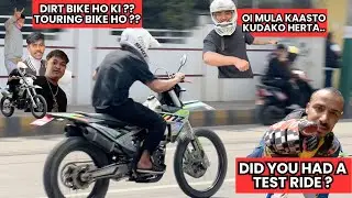 Top Speed Test on Crossfire #RMZ250  || Is it Dirt bike ?? or Touring Bike ??