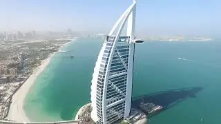 UAE, Dubai, Burj Al Arab. DJI Phantom 3