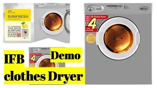 IFB Clothes Dryer Demo / Tamil