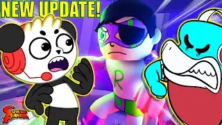 Dark Titan TAKES OVER Ryan&rsquo;s World in ROBLOX! Let&rsquo;s Play Roblox Ryan&rsquo;s World Dark Titan Update