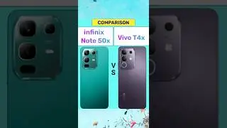 Infinix Note 50x Vs Vivo T4x | Dimensity 7300 Phone
