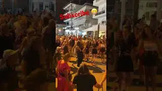 Paralia Katerini 🇬🇷 Greece 2022 Summer Serbian Dance Night #short