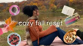 cozy fall reset ☕︎ slow living, creative rituals, forest bathing & solo dating myself
