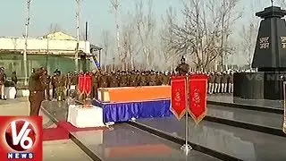Indian Army Pays Last Tribute To Pulwama Slain Soldier Pradeep Kumar Panda | V6 News