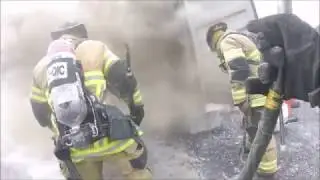 BODY CAM - Shipping Container Fire - Franklins Truck 42